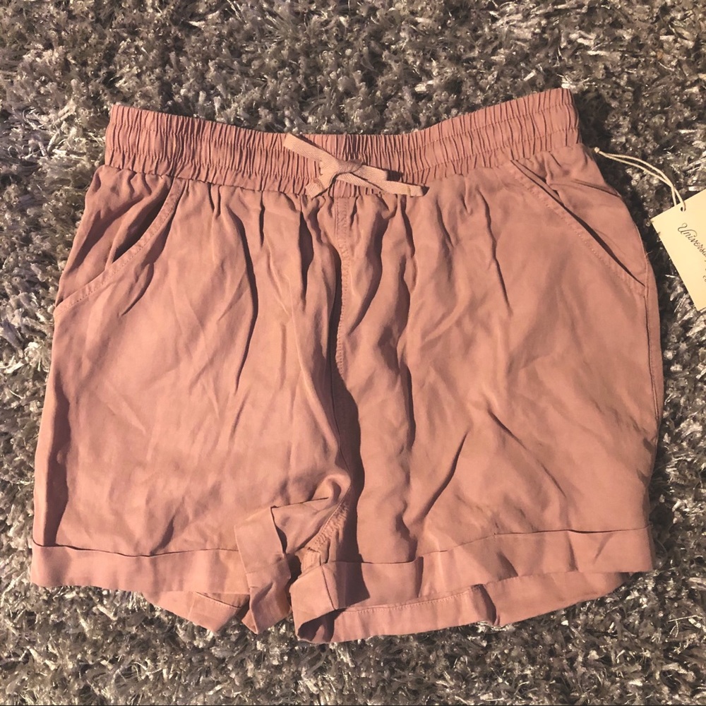 Extremely Soft Pink Lounge Cuffed Shorts